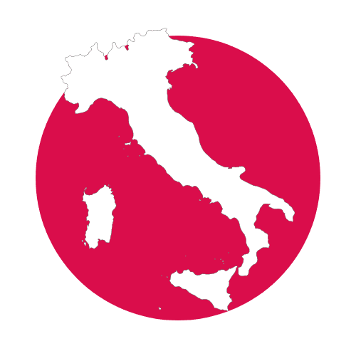 250 locations across Italy